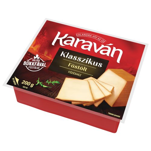 Karaván füstölt sajt, 200 g