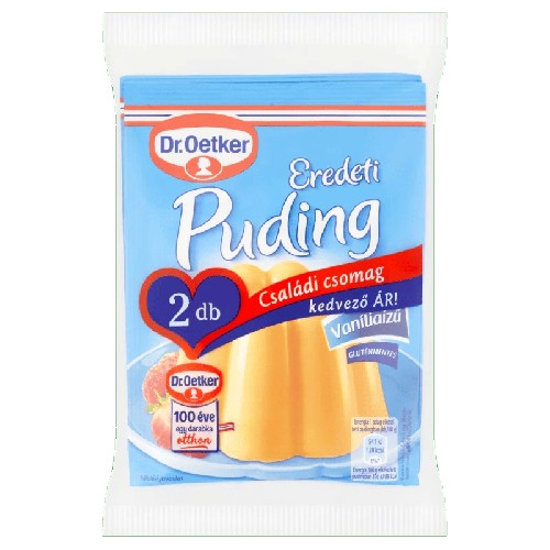 Dr. Oetker Eredeti Puding – Vaníliaízű Pudingpor 2 x 40 g