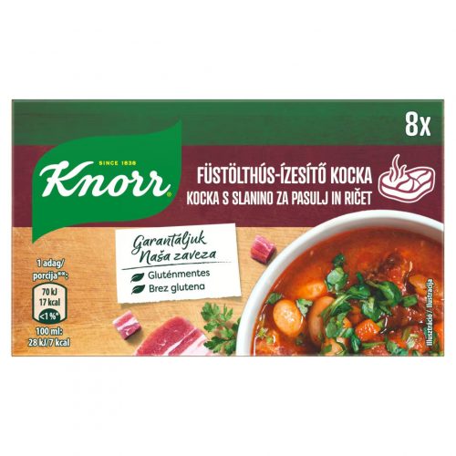 Knorr Füstölthús-ízesítő kocka, 80 g