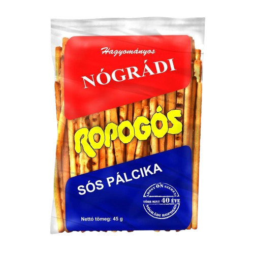 Nógrádi ropogós sós pálcika, 45 g