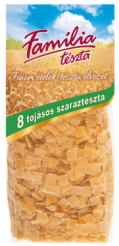 Familia Tészta Házi jellegű eperlevél, 8 tojásos száraztészta, 200 g